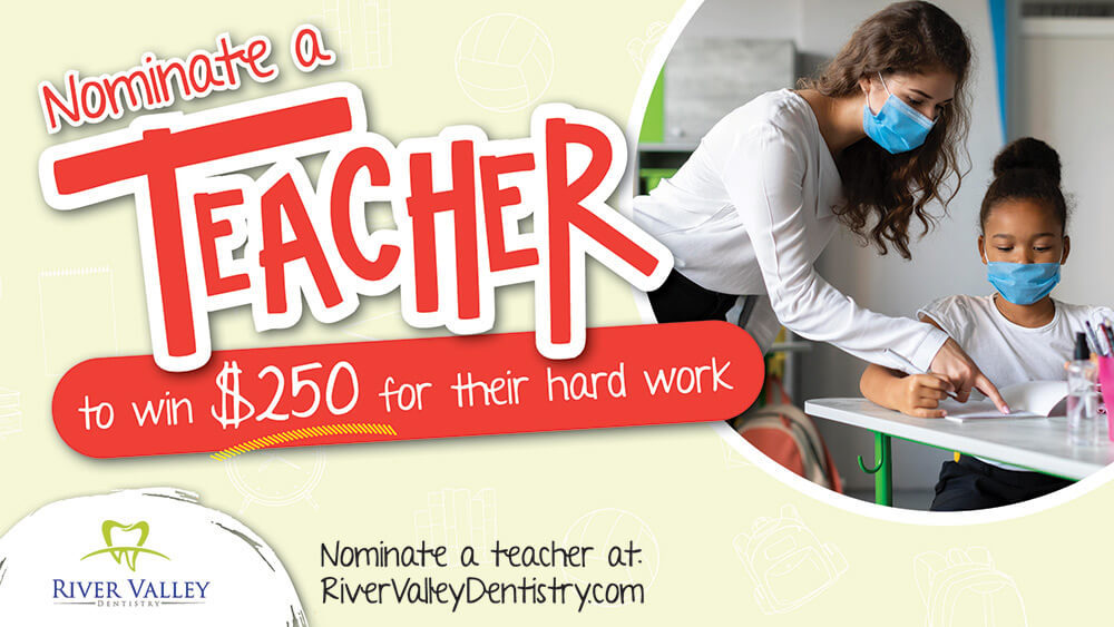Nominate A Teacher Promotional Graphic